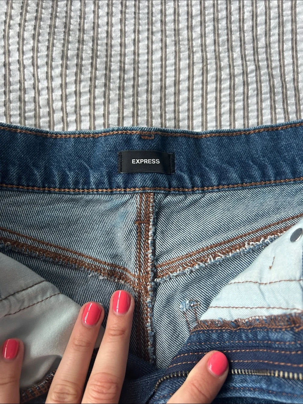 Express Denim Shorts
